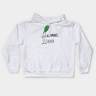 Running leek Kids Hoodie